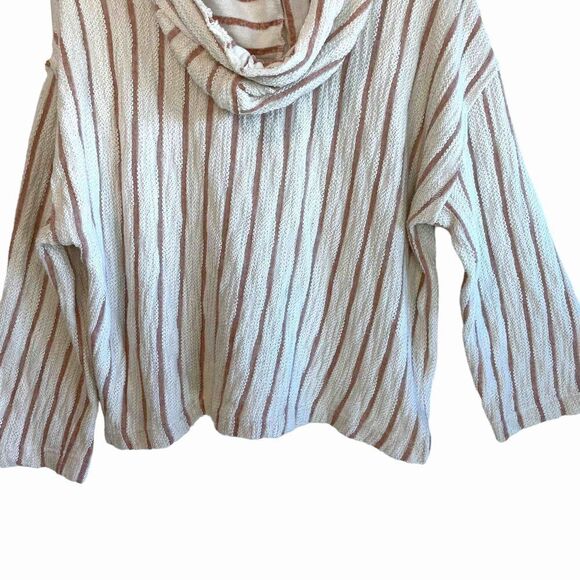 Vintage Havana Boho Mixed Stripes Hoodie - Picture 7 of 8